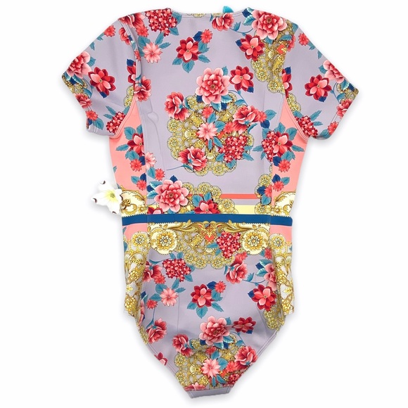 NWT Johnny Was Japer Neoprene One Piece Swim Suit - Picture 4 of 15